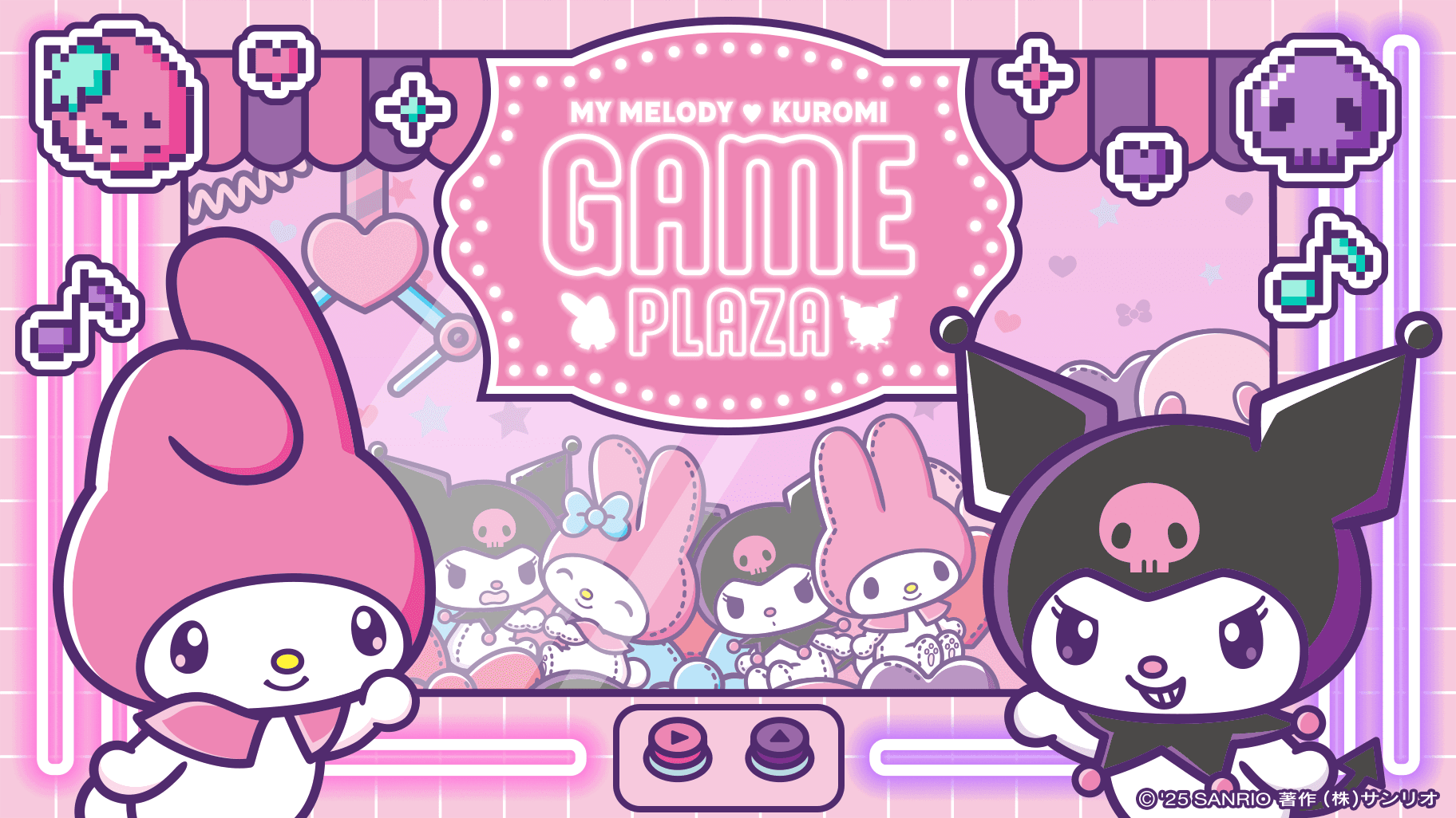 MY MELODY ♡ KUROMI GAME PLAZA
